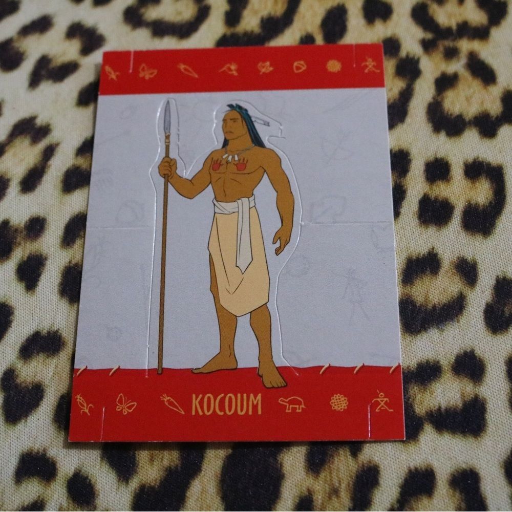 Pocahontas Kocuom 8 of 12 Card
